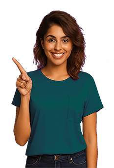 Person Pointing Image